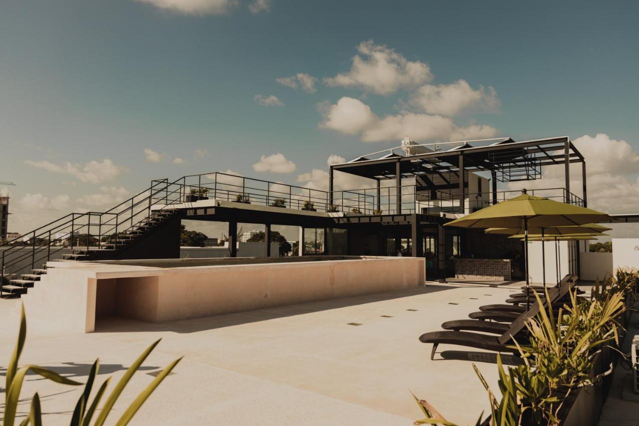 Caleta Hostel Rooftop & Pool Канкун Экстерьер фото